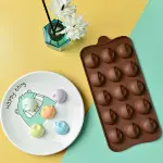 Half sphere with round Chocolate silicone Mould