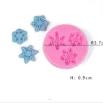 3 cavity silicone mould