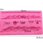 Woolen sweater weave design texture pattern silicone mould