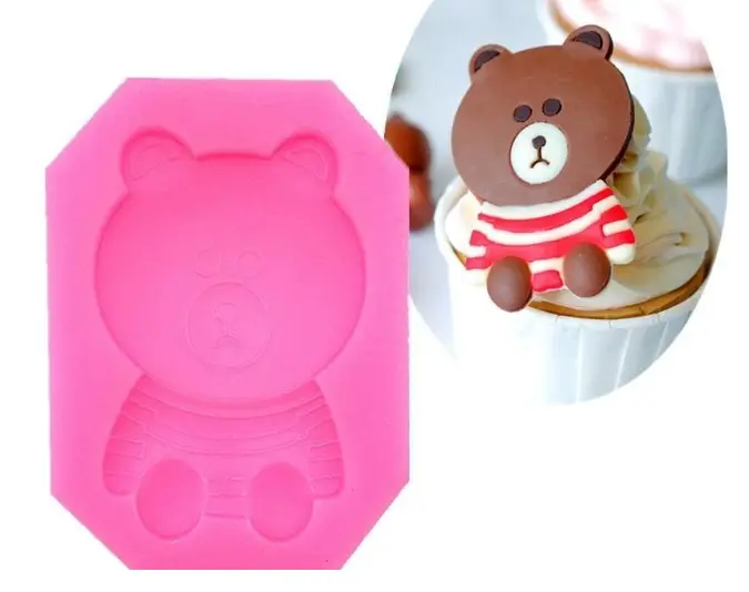 Baby Bear Candy Cake Chocolate Decorative Silicone Mould
