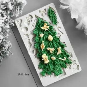 Christms tree silicone mould