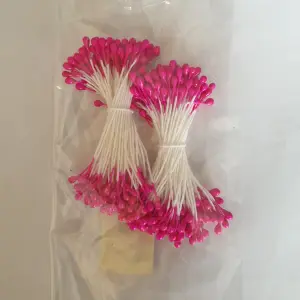 Non-Edible High End Artificial Pollen Stem ( Dark Pink )