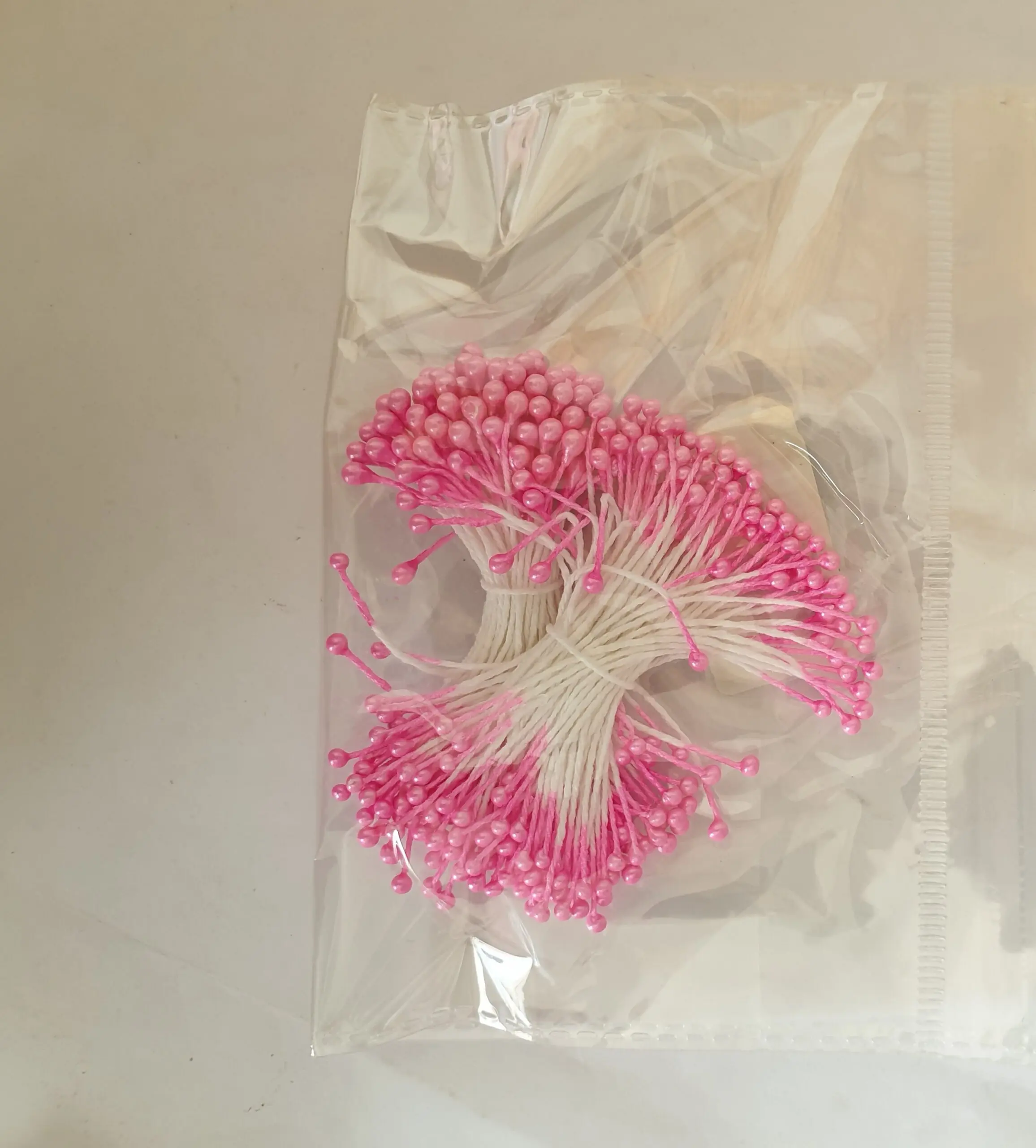 Non-Edible High End Artificial Pollen Stem ( Light Pink )