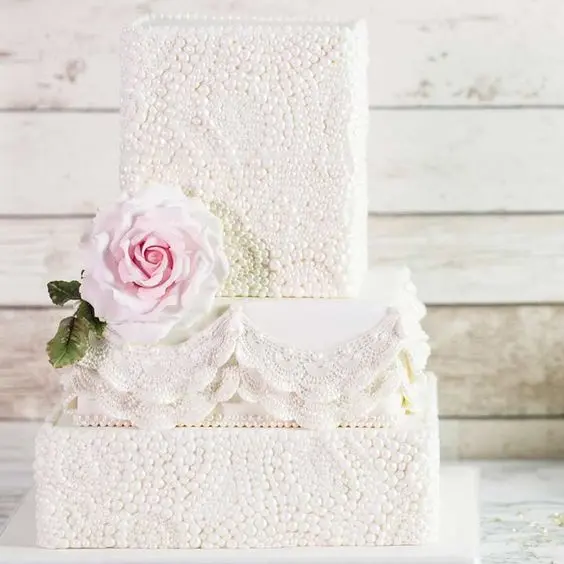 Pearl Texture wedding Silicone Mould