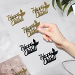 1 pcs acrylic happy diwali hamper tag