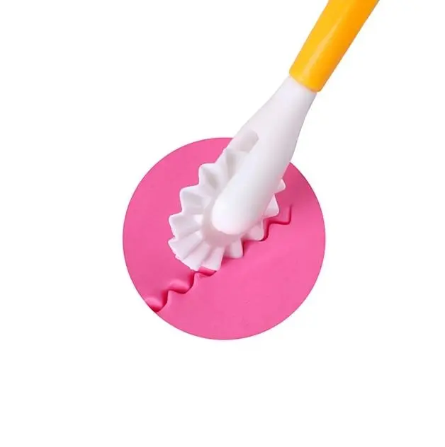 4 Pcs Fondant Cake Decorating Modeling Tools 8 Flower Decor Patterns Cake Engraving Pen Cake Craft Mold Tool Set