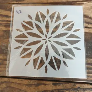 1 pcs Floral Pattern Decoration icing Stencils Style 34