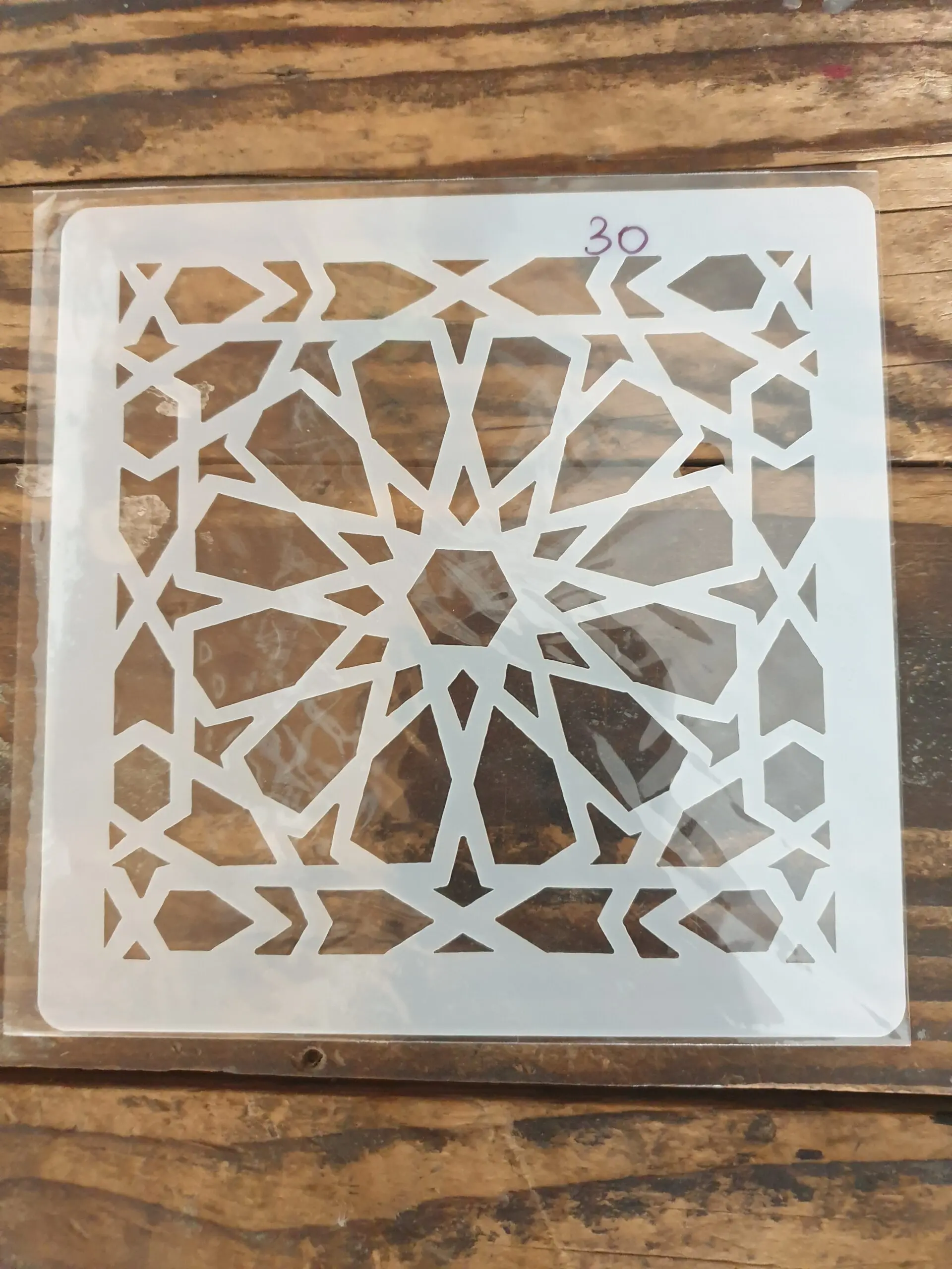 1 pcs Floral Pattern Decoration icing Stencils Style 43