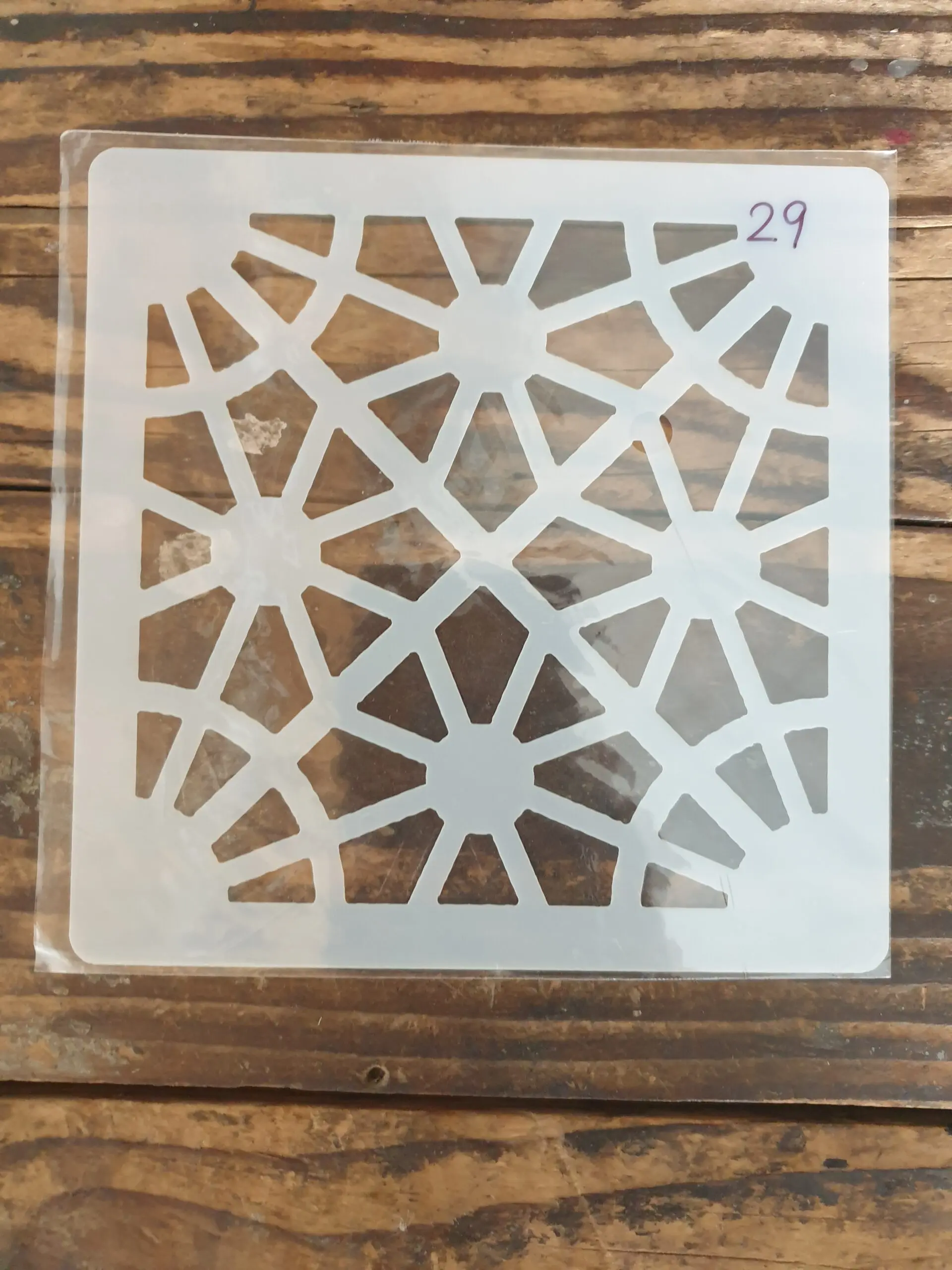 1 pcs Floral Pattern Decoration icing Stencils Style 44