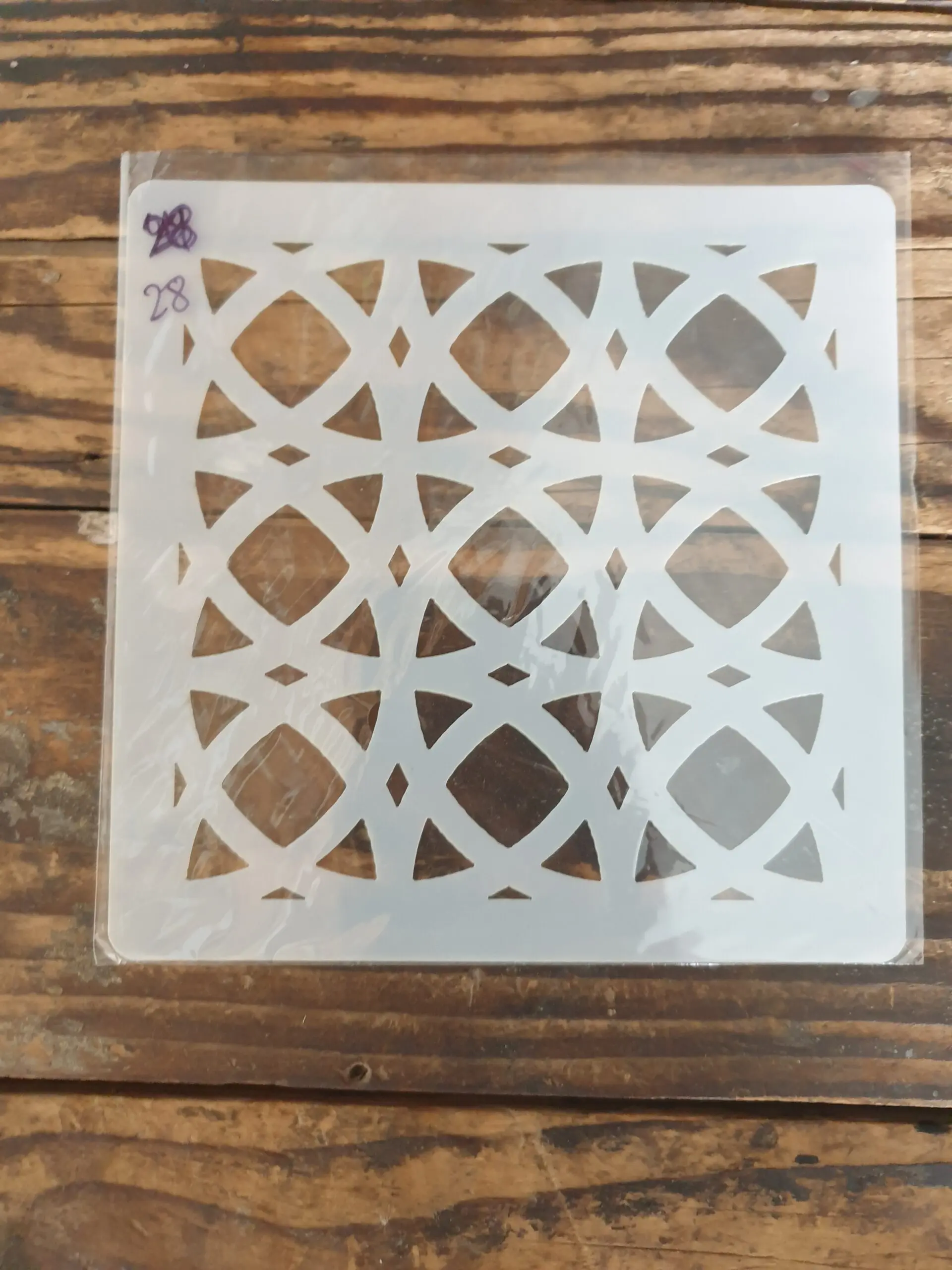 1 pcs Floral Pattern Decoration icing Stencils Style 45