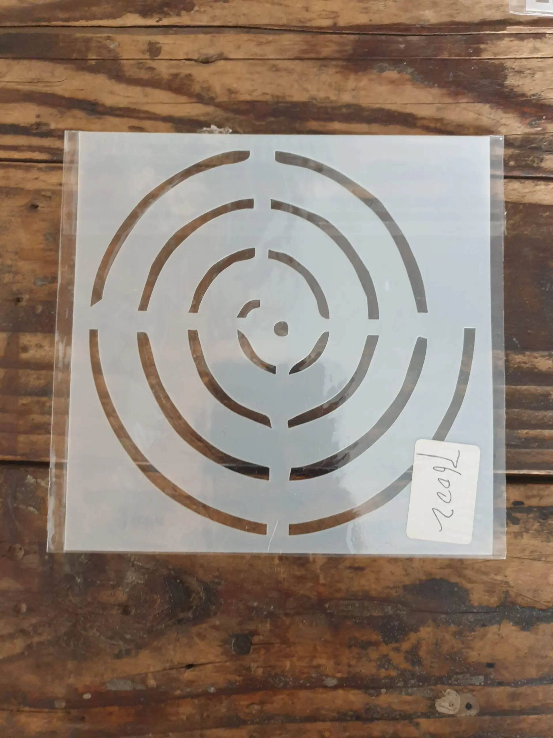 1 pcs Spiral Pattern Decoration icing Stencils