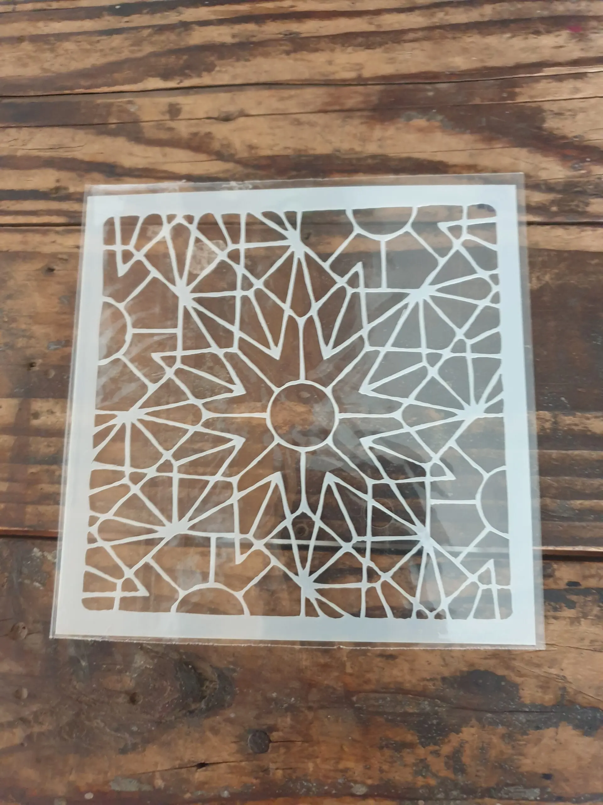 1 pcs Floral Pattern Decoration icing Stencils style 22