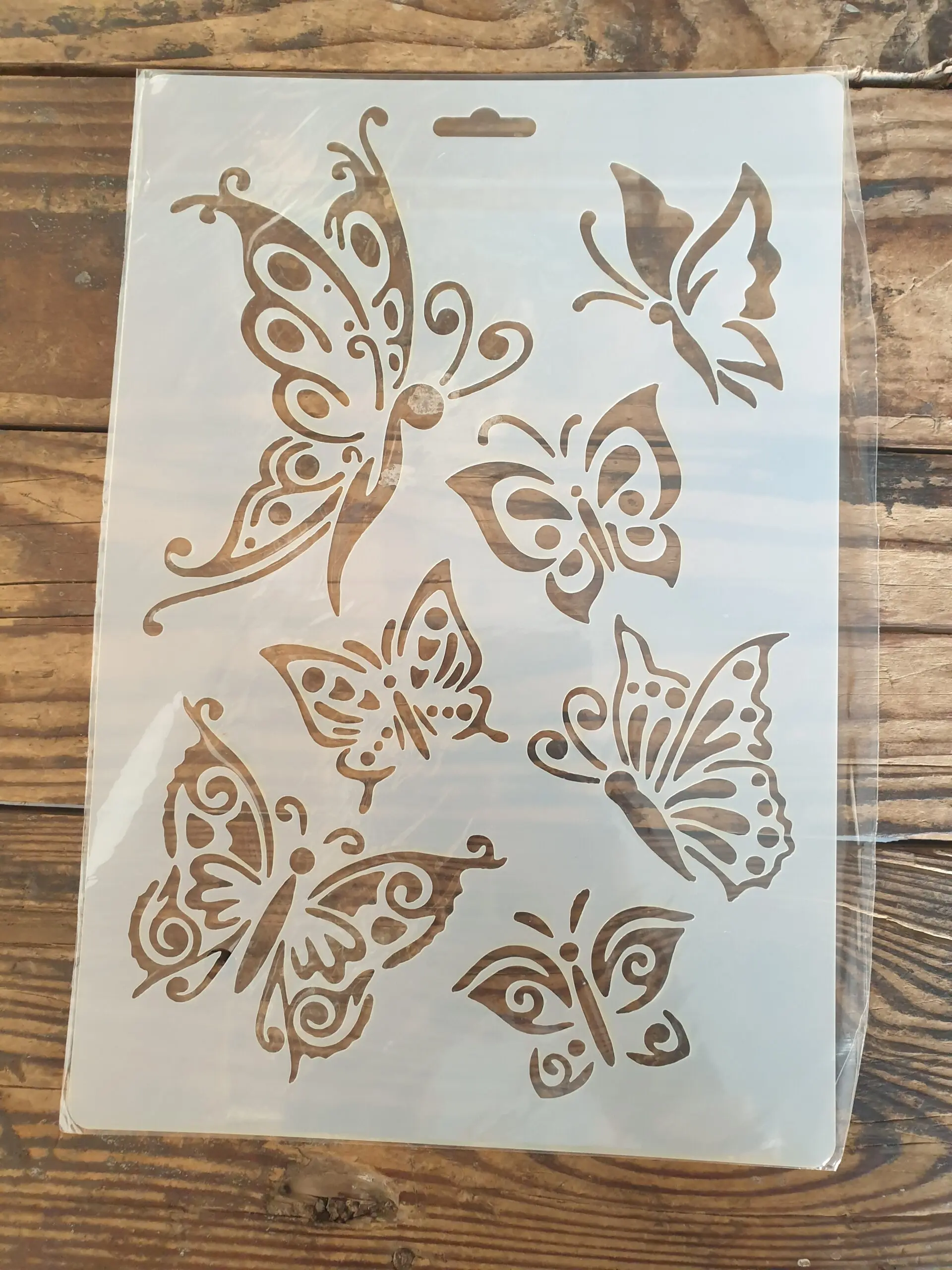 1 pcs Butterfly theme Decoration icing Stencil