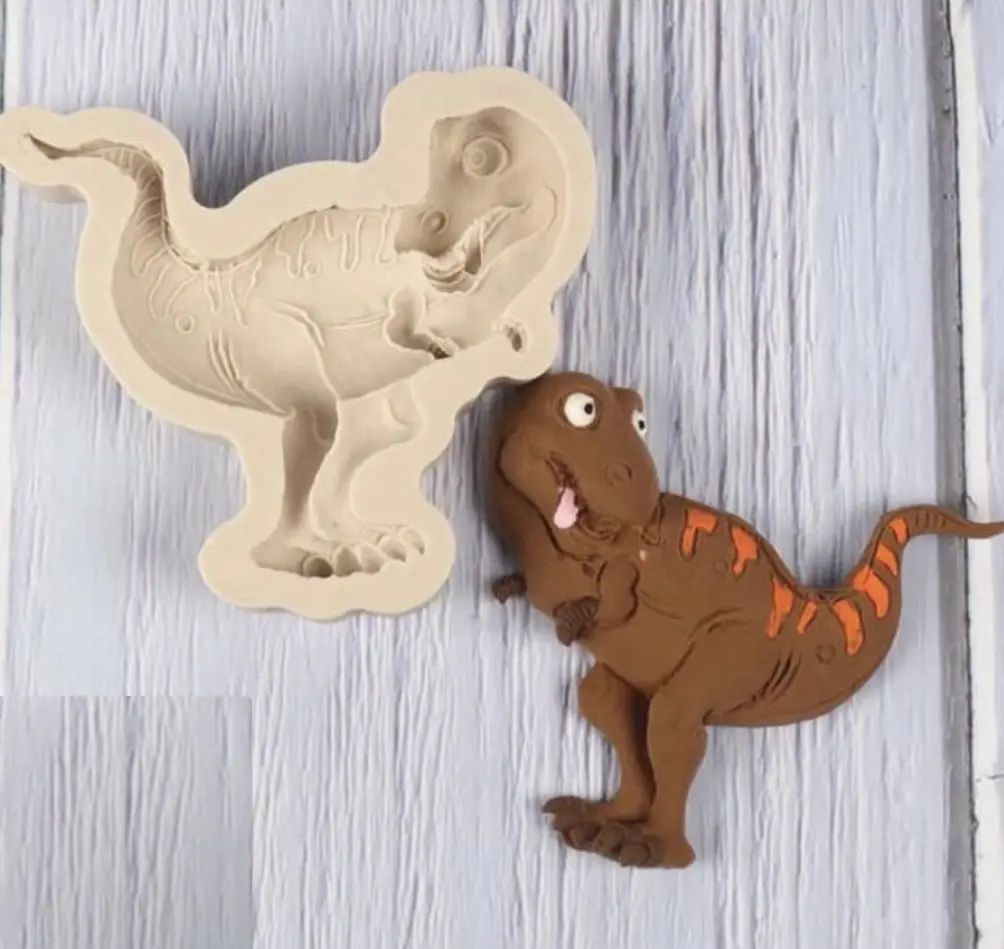 3D Dinosaur animal Silicone style 3