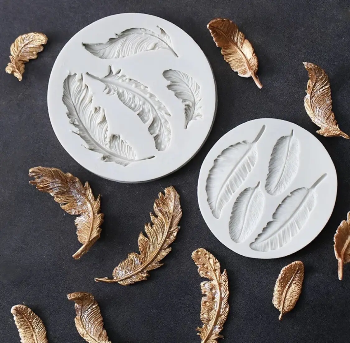 Feather silicone Mould