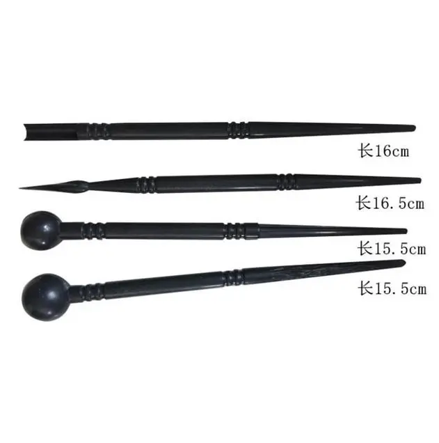 4pcs/set Baking Tools Useful Carving Pen Gadget Cake Decorating Tools Simple DIY Modeling Tools Flower Fondant Biscuit Cake Mold