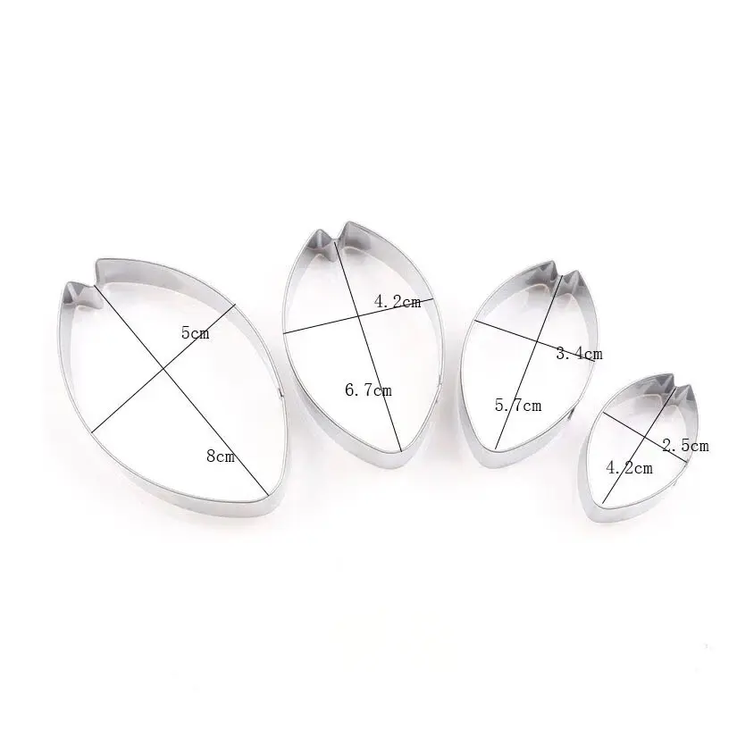 Flower Tulip Petal Cutter Set