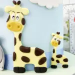 2 pcs Giraffe Fondant Cutter set