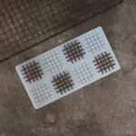 Silicone Chocolate Garnishing Mould - Grid