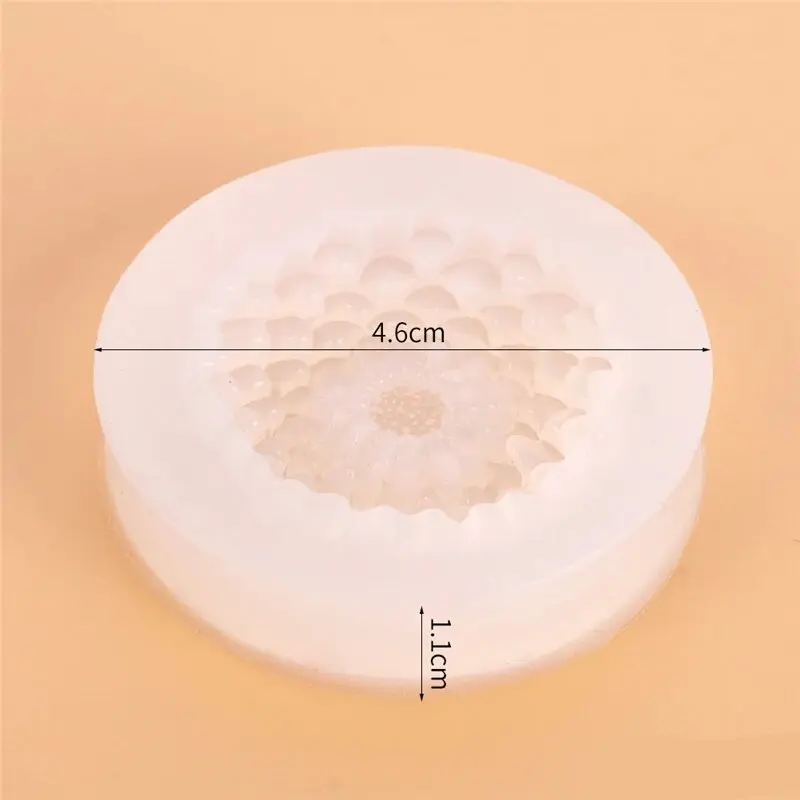1Pcs 3D Sunflower Shape Silicone Mold