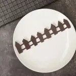 Silicone Chocolate Garnishing Mould -Fence Hedge Shape