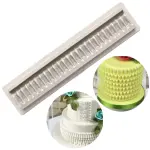 Ruffle frill Border silicone mould