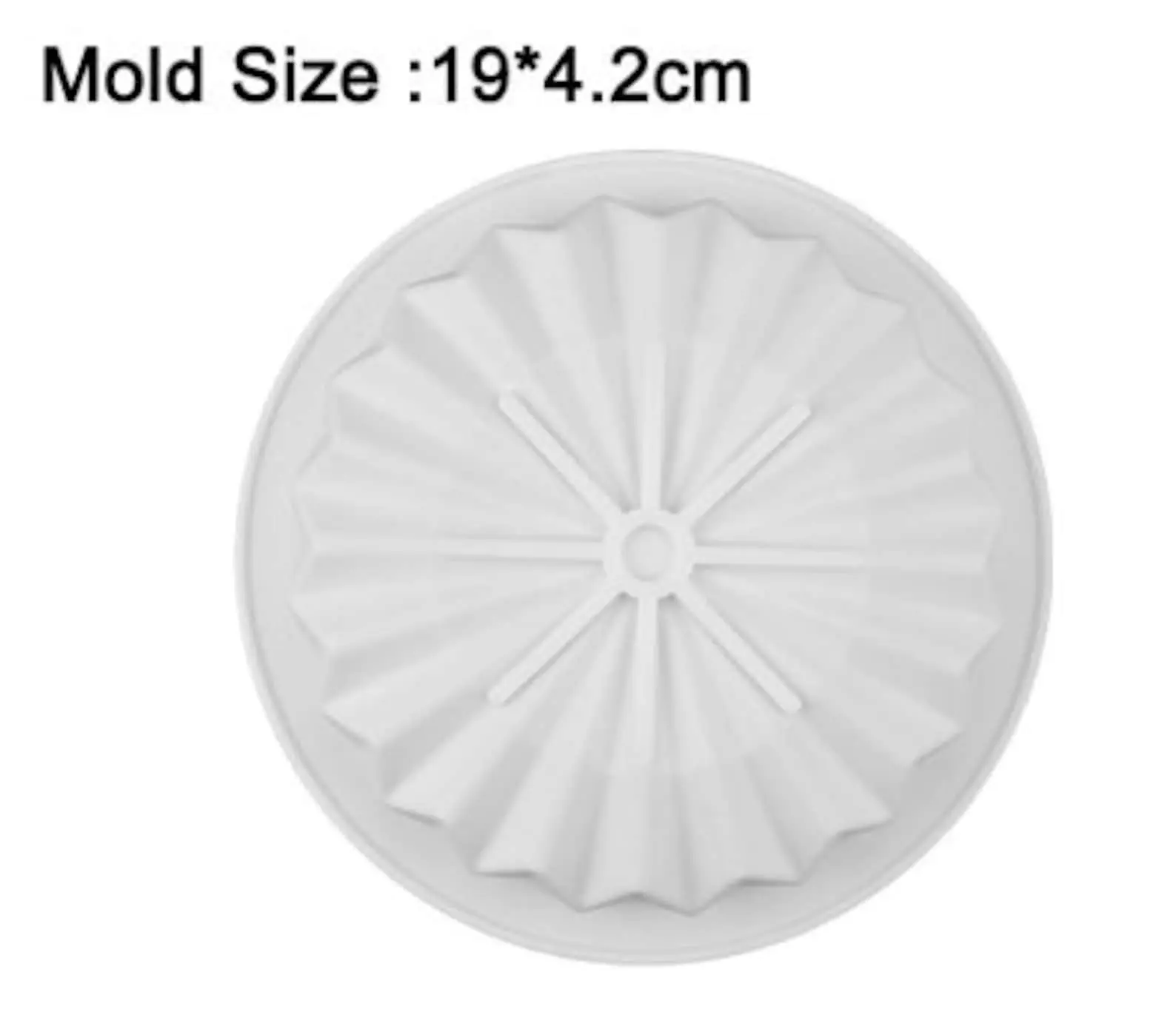 Geometric shaped abstract silicone cake mould entremet mould