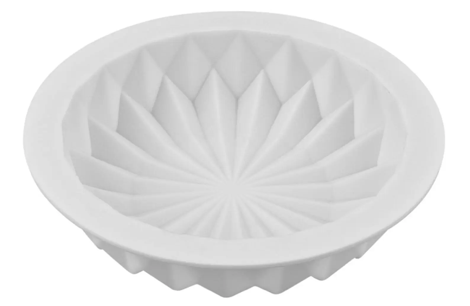 Geometric shaped abstract silicone cake mould entremet mould