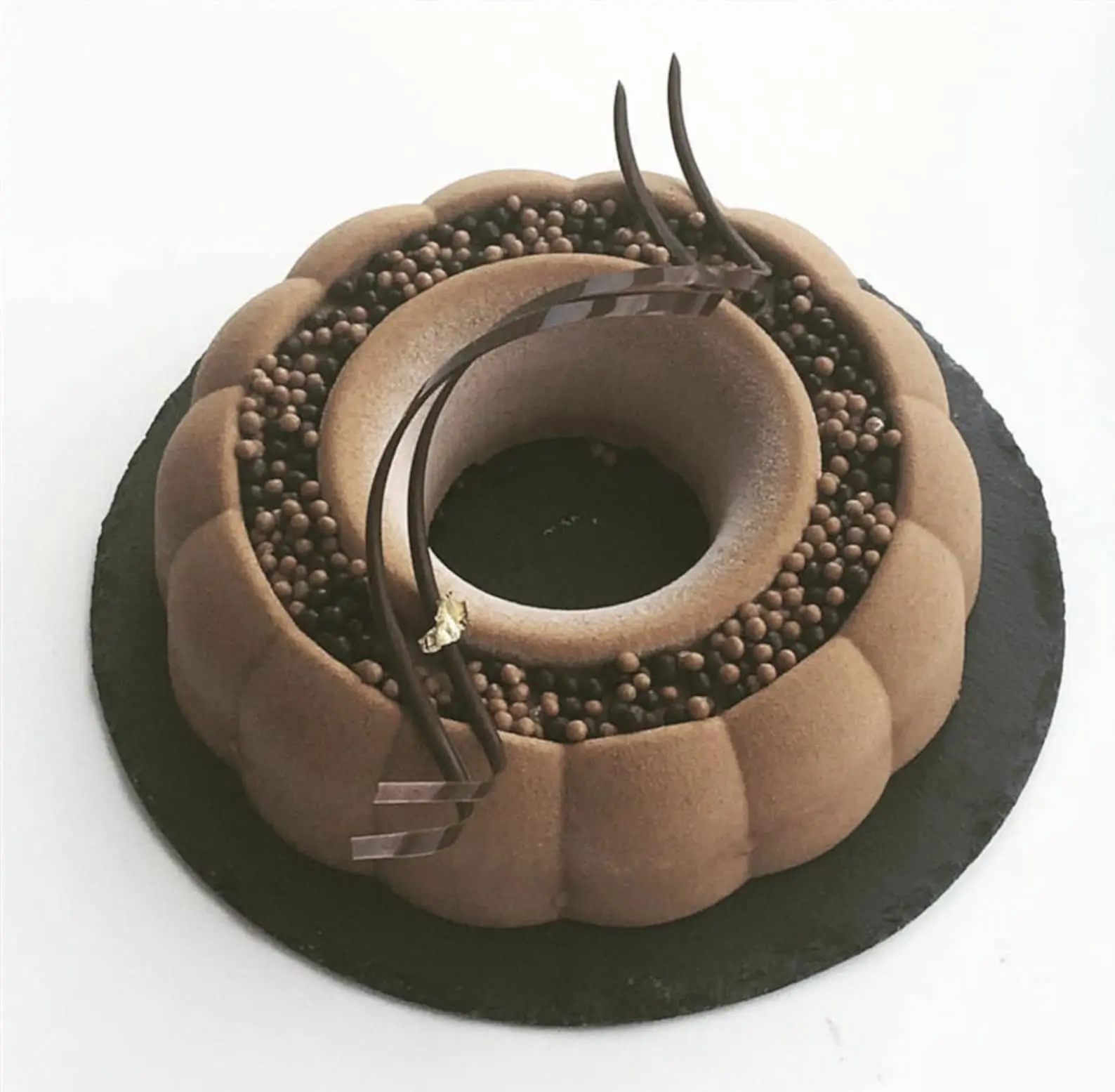 Bunt shaped round silicone cake mould entremet mould