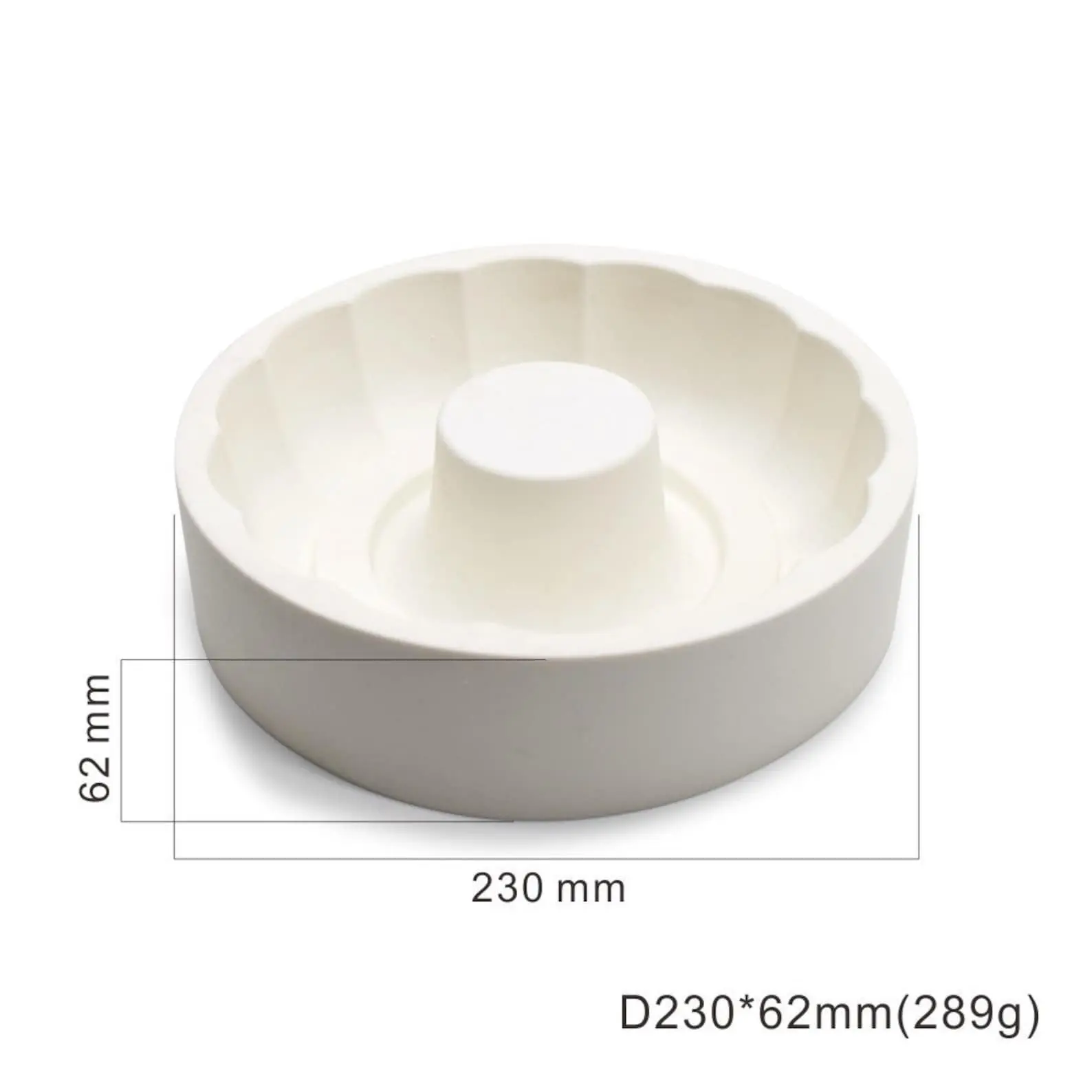 Bunt shaped round silicone cake mould entremet mould