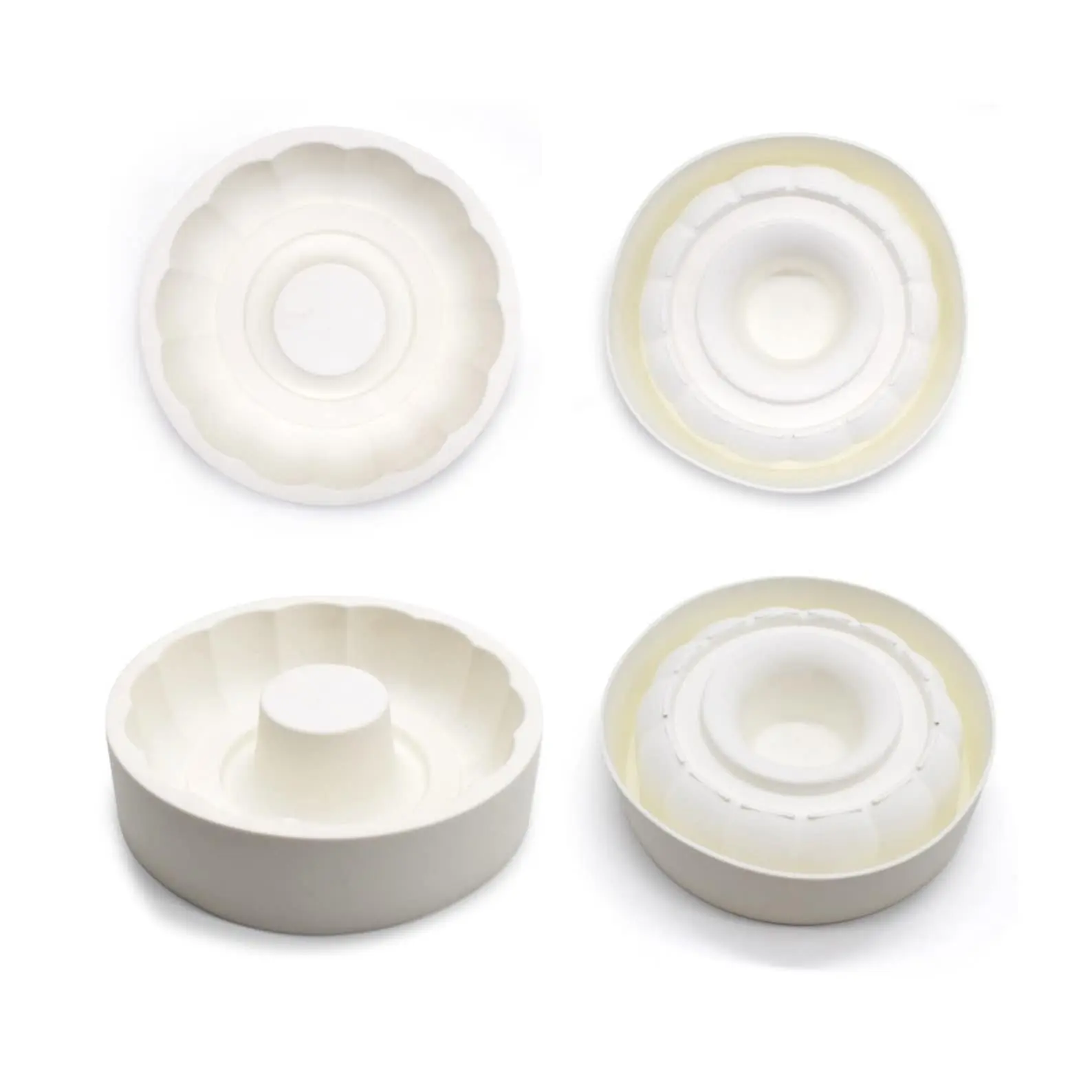 Bunt shaped round silicone cake mould entremet mould
