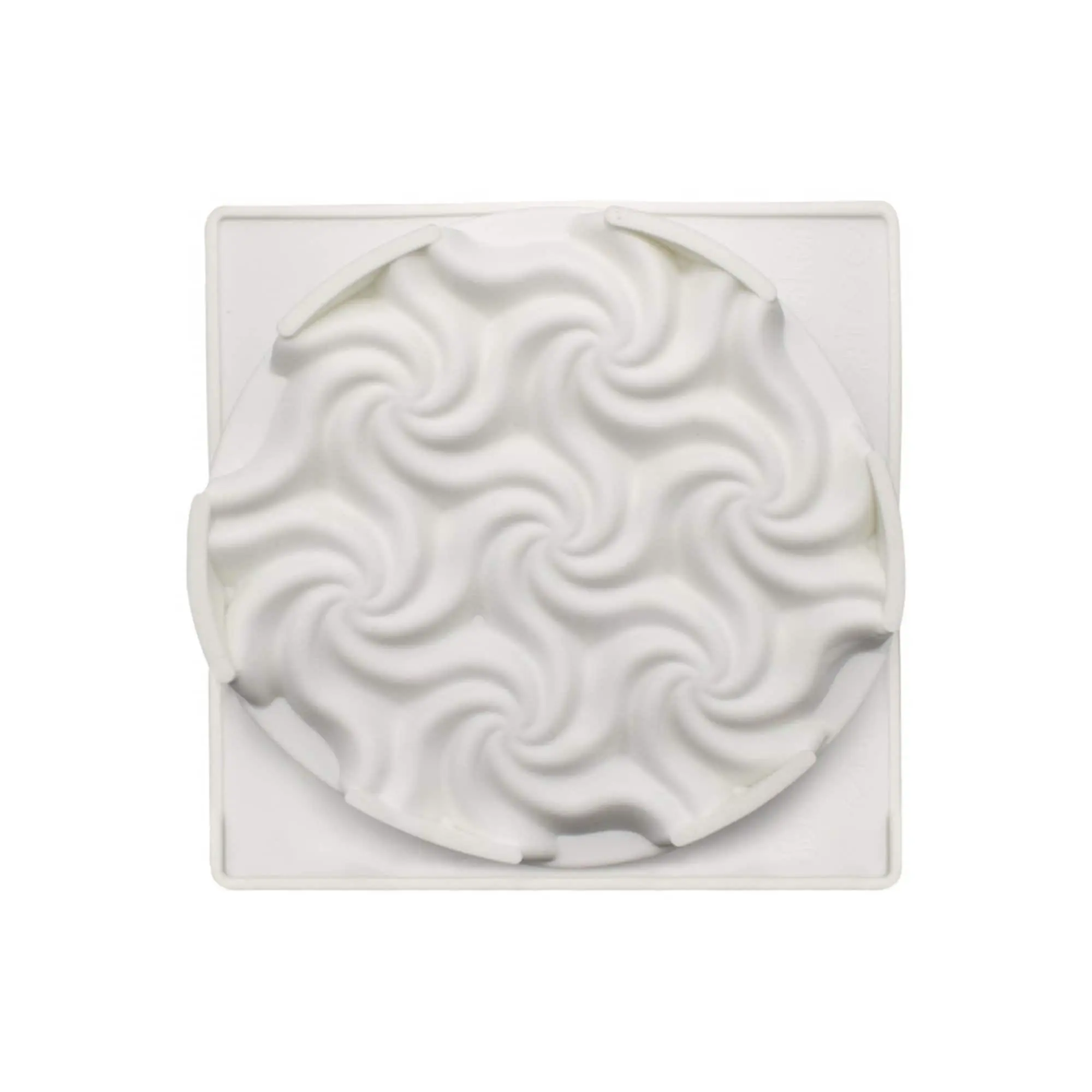 Spiral wave shape round cake mould entremet mould