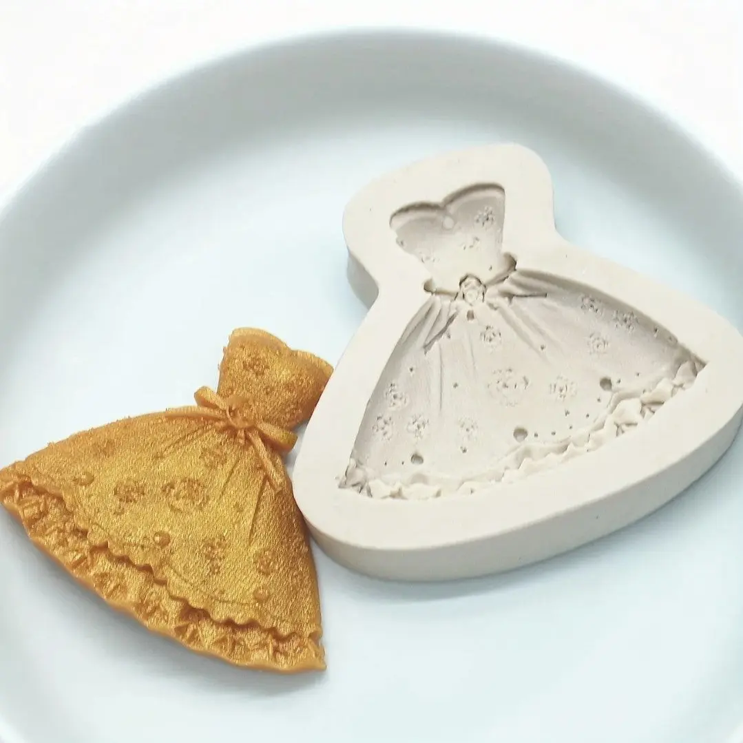 Girls dress Silicone Mould