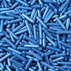 Metallic Blue Rods Sprinklers 100gm