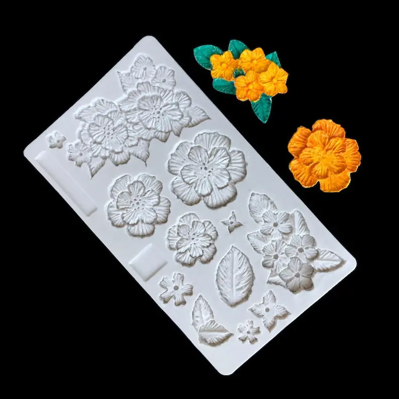 Decorative Flower silicone Mould