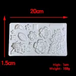 Decorative Flower silicone Mould