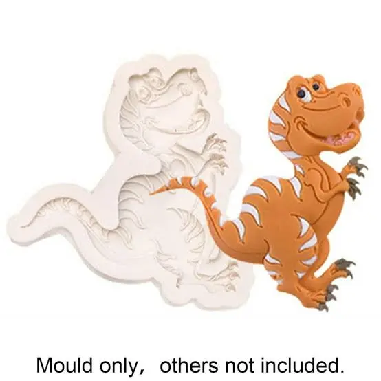 3D Dinosaur animal Silicone style 2