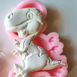 3D Dinosaur animal Silicone
