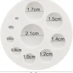 Half sphere Silicone mould