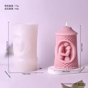 Valentine Couple Pillar Mould