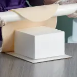 6" x 6" x 4" Foam Square Cake Dummy