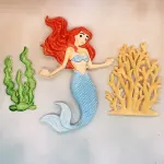 Large mermaid silicone mould