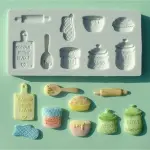 Miniature Home Baking Silicone Mould for Fondant
