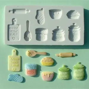 Miniature Home Baking Silicone Mould for Fondant