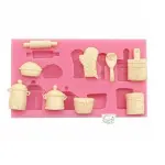 Miniature Home Baking Silicone Mould for Fondant