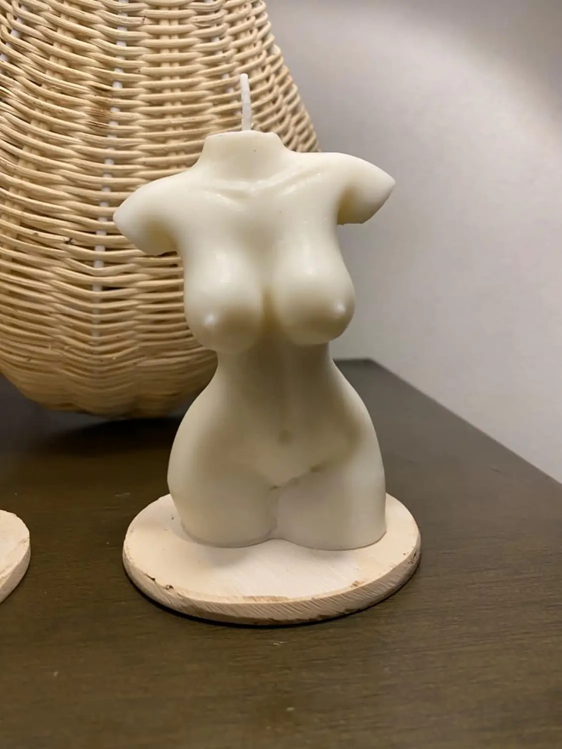 Lady body candle mould