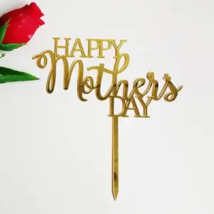 Happy Mothers day acrylic cake topper