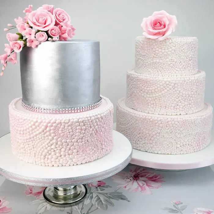 Pearl Texture wedding Silicone Mould