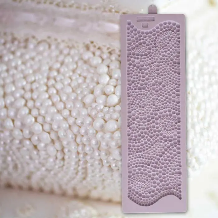 Pearl Texture wedding Silicone Mould