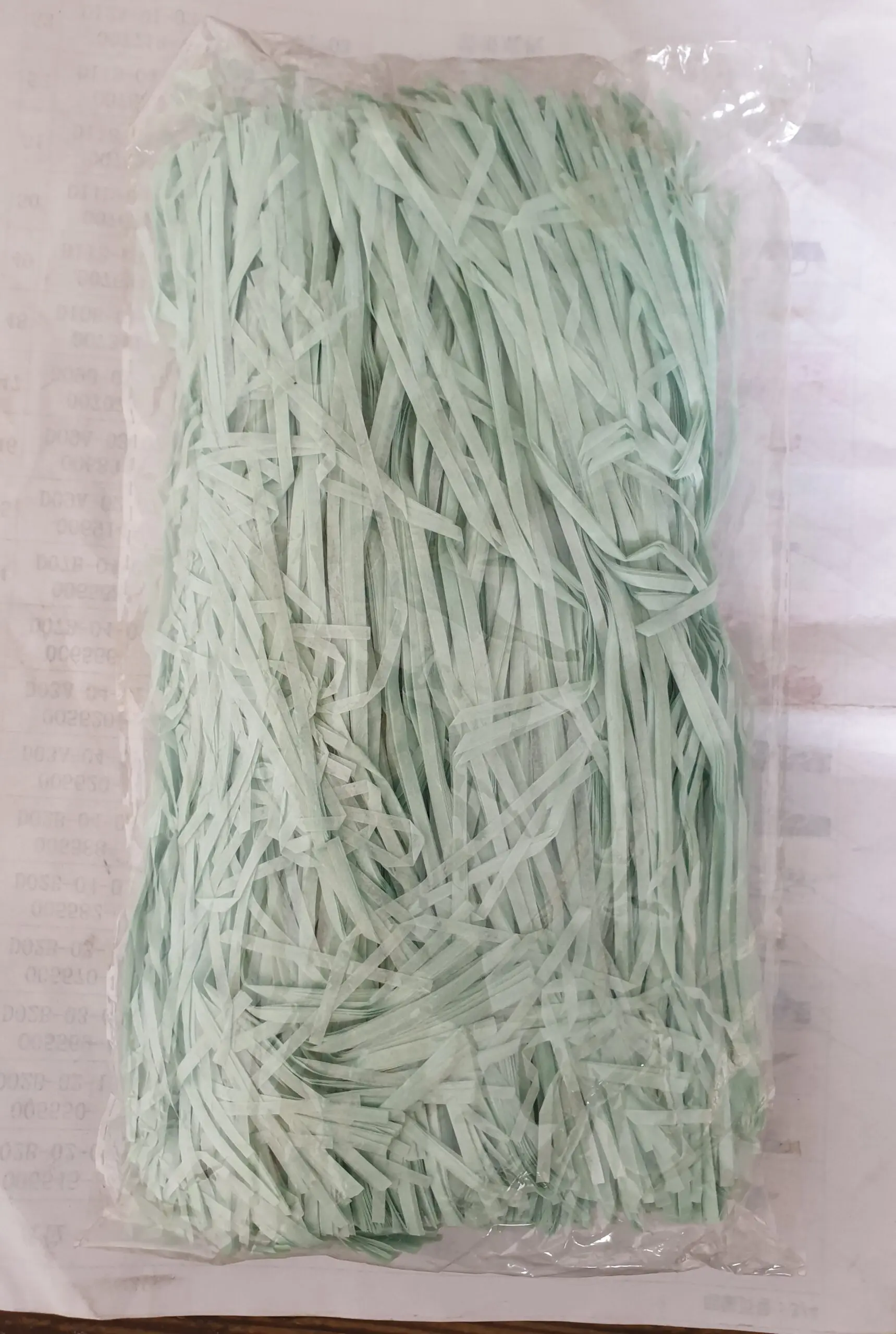 Mint Green Shredded Paper 100 grams